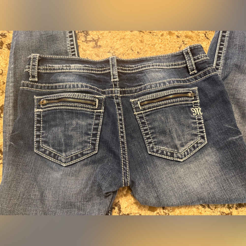 Miss Me Dark Blue Denim Jeans